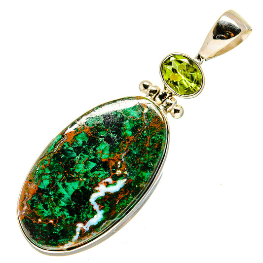 Chrysocolla Pendants handcrafted by Ana Silver Co - PD757042