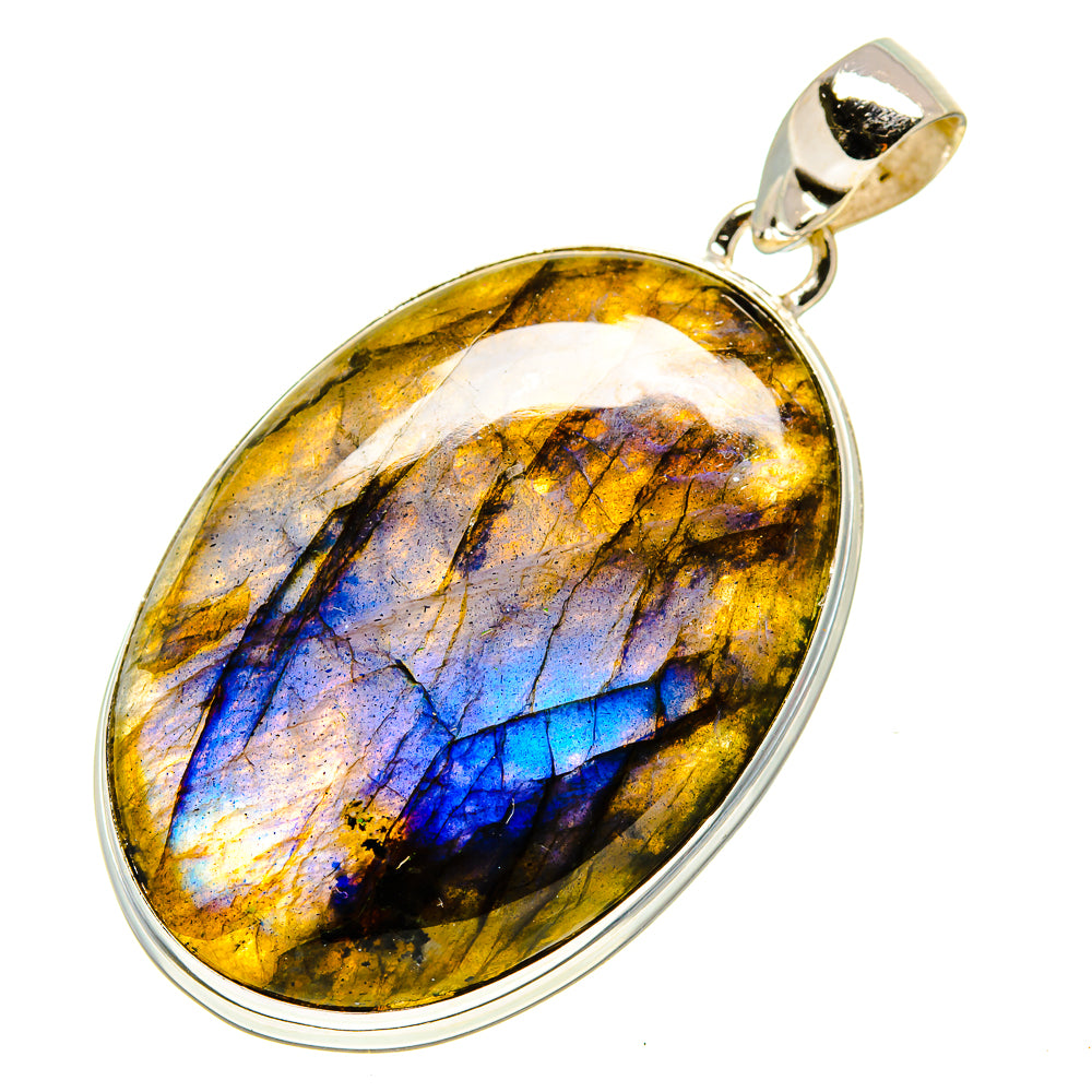 Labradorite Pendants handcrafted by Ana Silver Co - PD757046