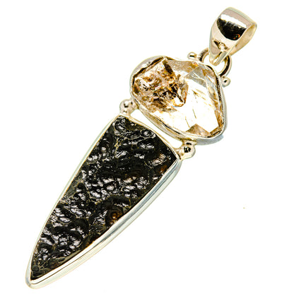 Tektite Pendants handcrafted by Ana Silver Co - PD757055