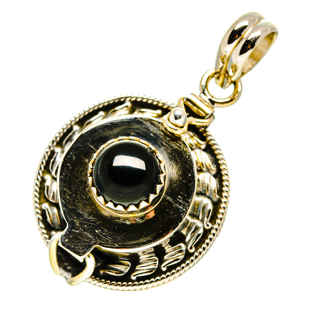 Black Onyx Pendants handcrafted by Ana Silver Co - PD757071