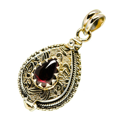 Garnet Pendants handcrafted by Ana Silver Co - PD757072