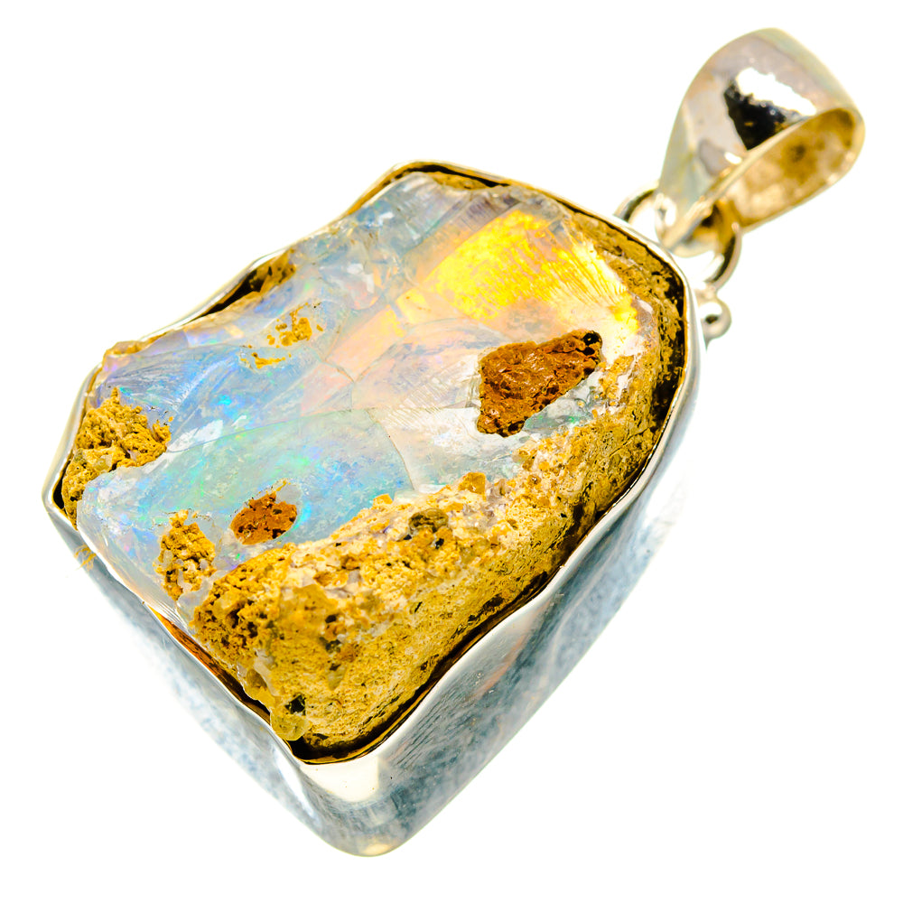 Ethiopian Opal Pendants handcrafted by Ana Silver Co - PD757077