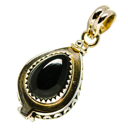 Black Onyx Pendants handcrafted by Ana Silver Co - PD757089