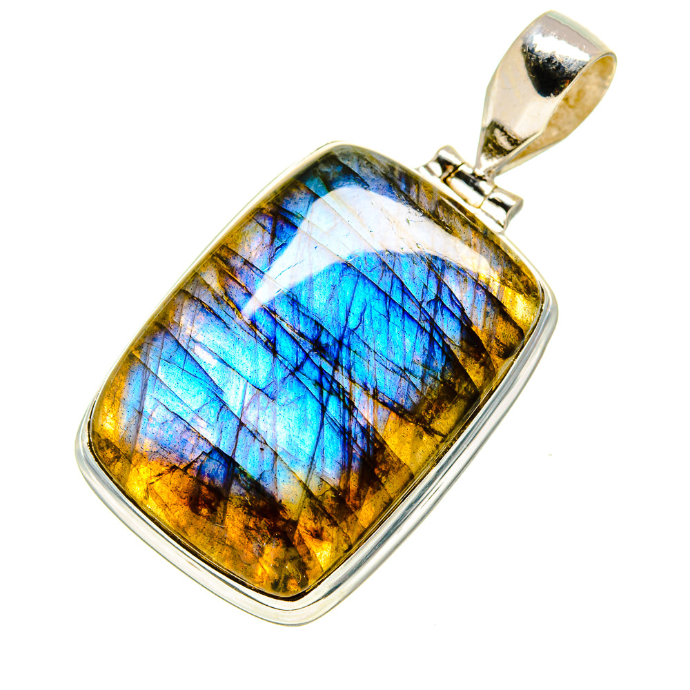 Labradorite Pendants handcrafted by Ana Silver Co - PD757102