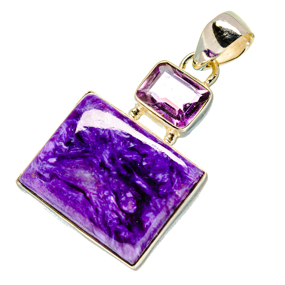 Charoite Pendants handcrafted by Ana Silver Co - PD757119