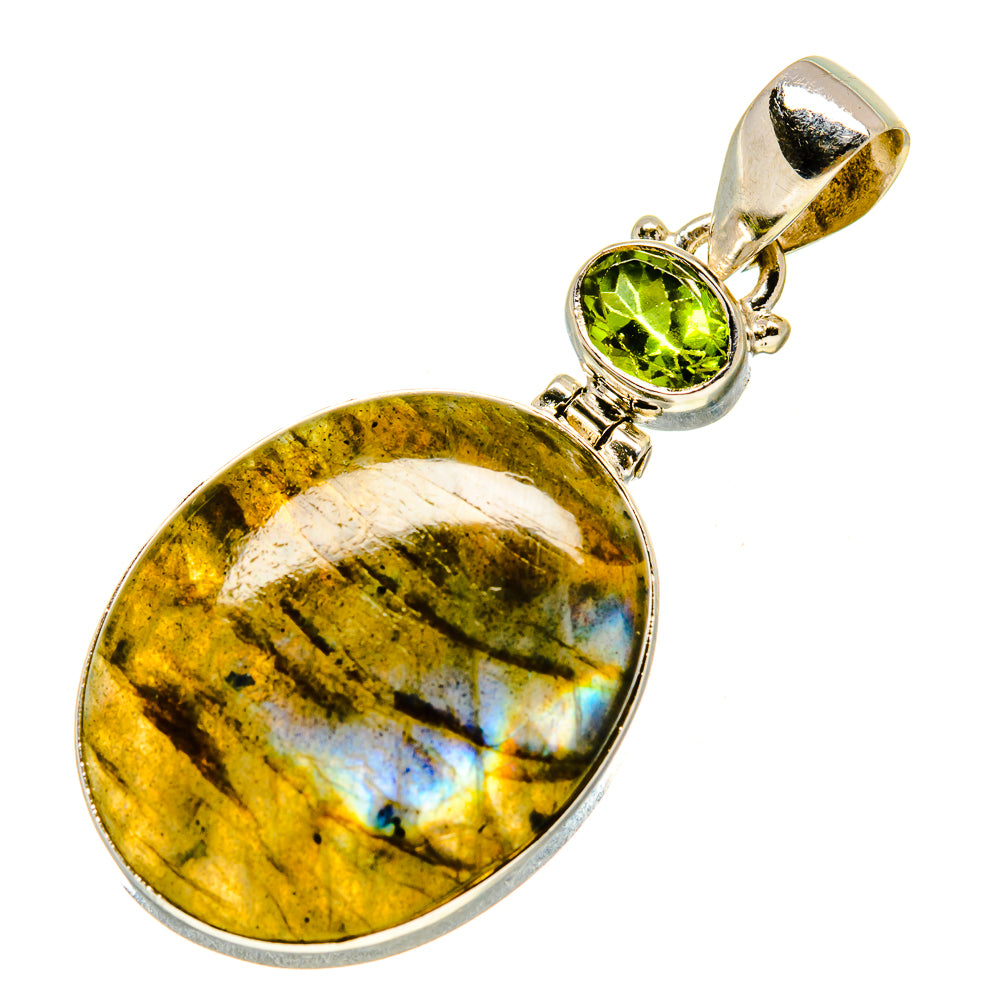 Labradorite Pendants handcrafted by Ana Silver Co - PD757121