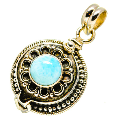 Larimar Pendants handcrafted by Ana Silver Co - PD757126
