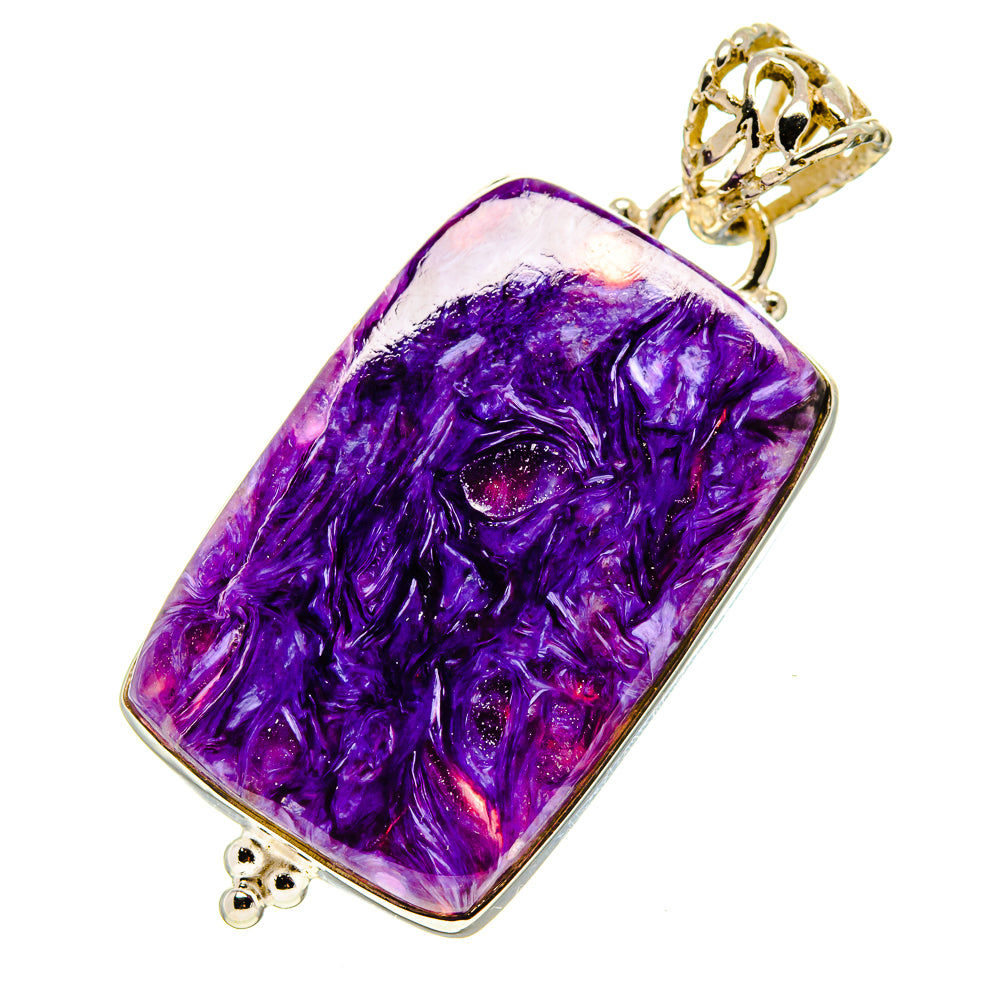 Charoite Pendants handcrafted by Ana Silver Co - PD757127