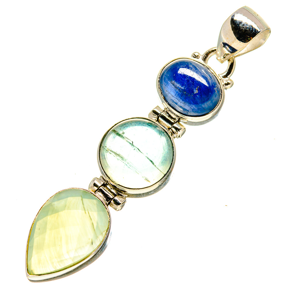 Prehnite Pendants handcrafted by Ana Silver Co - PD757131