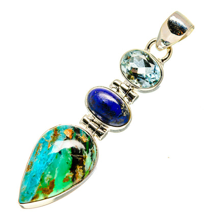 Prehnite Pendants handcrafted by Ana Silver Co - PD757134