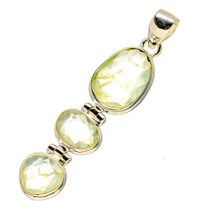 Aqua Chalcedony Pendants handcrafted by Ana Silver Co - PD757135