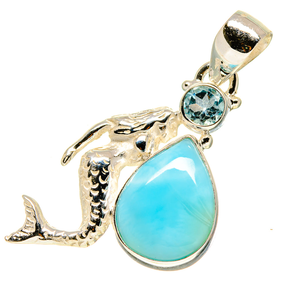 Larimar Pendants handcrafted by Ana Silver Co - PD757158