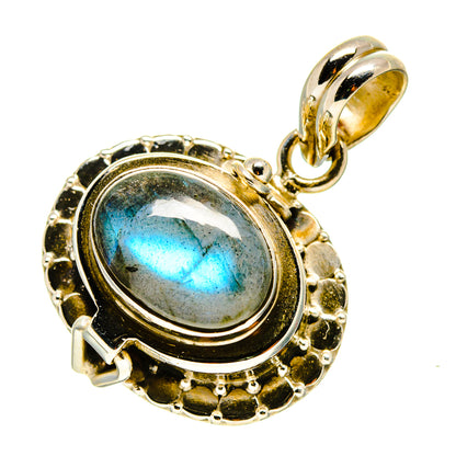 Labradorite Pendants handcrafted by Ana Silver Co - PD757159