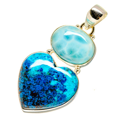 Shattuckite Pendants handcrafted by Ana Silver Co - PD757166