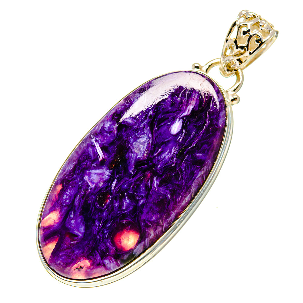 Charoite Pendants handcrafted by Ana Silver Co - PD757171