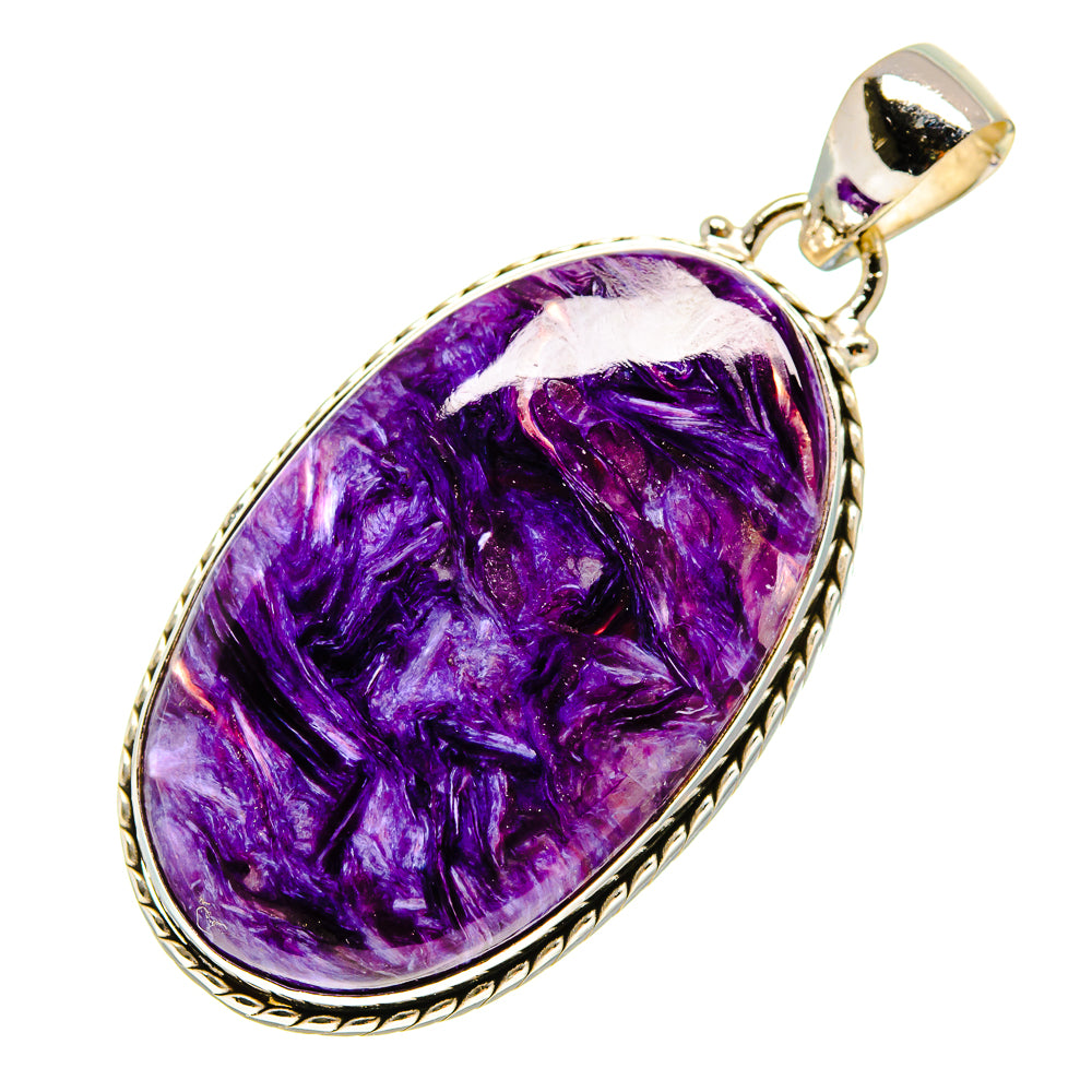 Charoite Pendants handcrafted by Ana Silver Co - PD757172