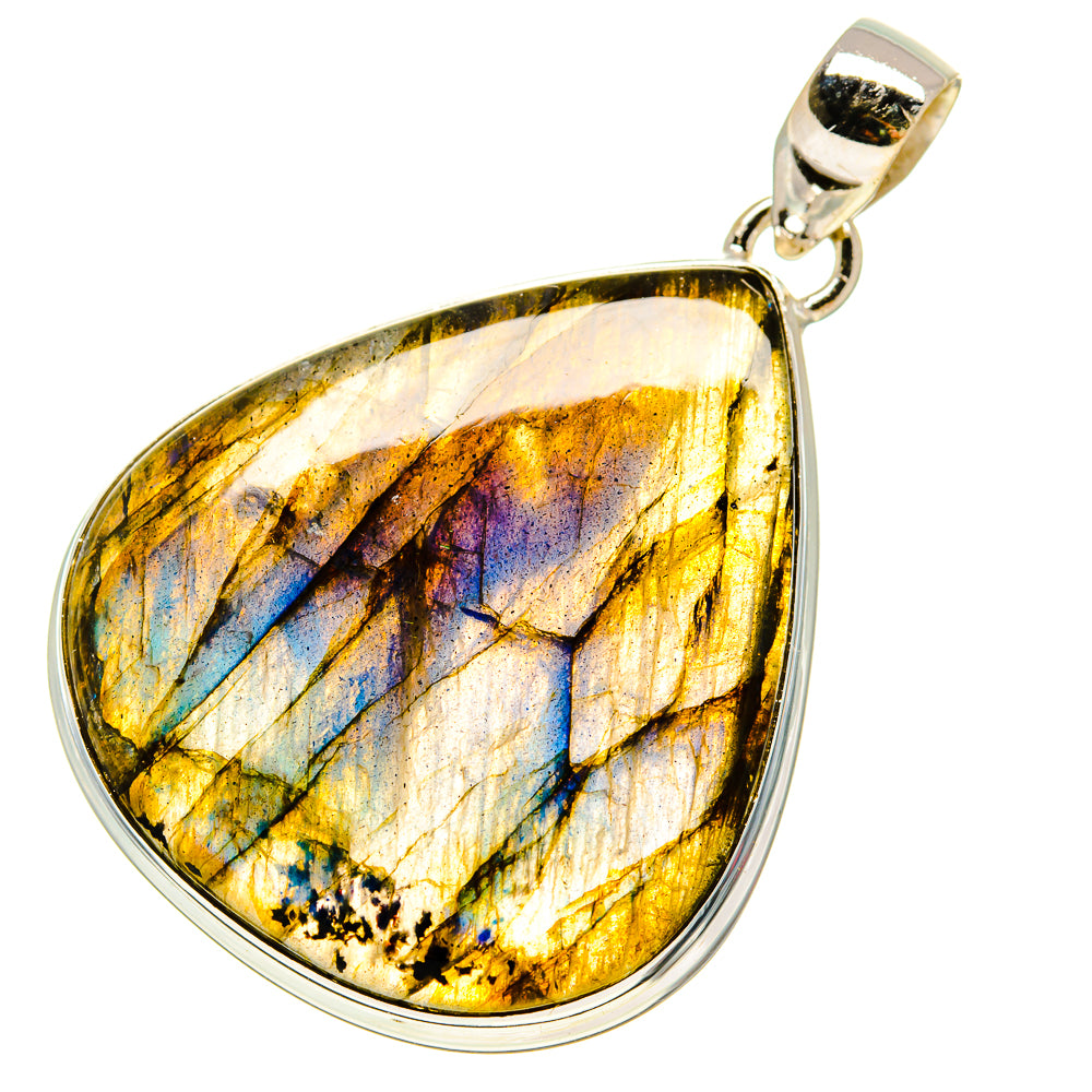 Labradorite Pendants handcrafted by Ana Silver Co - PD757173