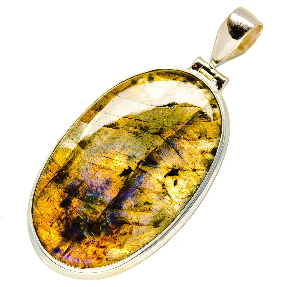 Labradorite Pendants handcrafted by Ana Silver Co - PD757184