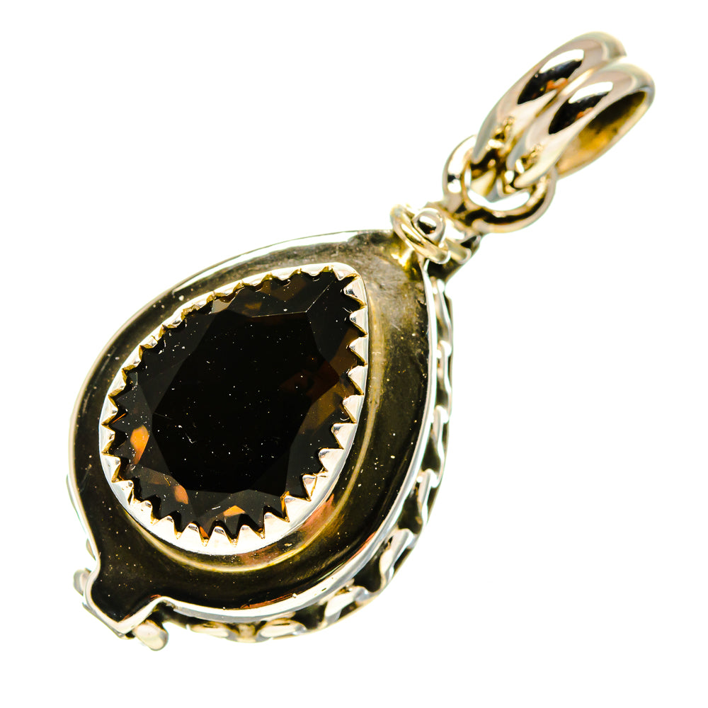 Smoky Quartz Pendants handcrafted by Ana Silver Co - PD757198