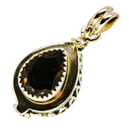 Smoky Quartz Pendants handcrafted by Ana Silver Co - PD757198