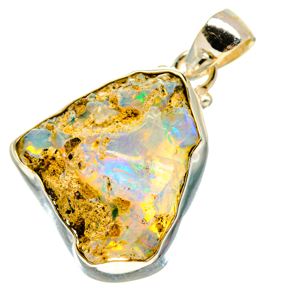 Ethiopian Opal Pendants handcrafted by Ana Silver Co - PD757206