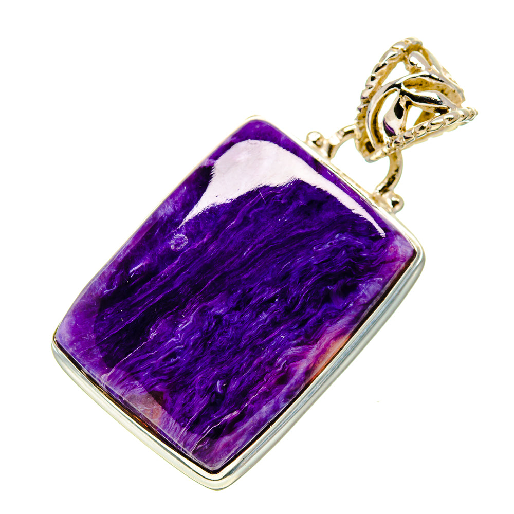 Charoite Pendants handcrafted by Ana Silver Co - PD757221
