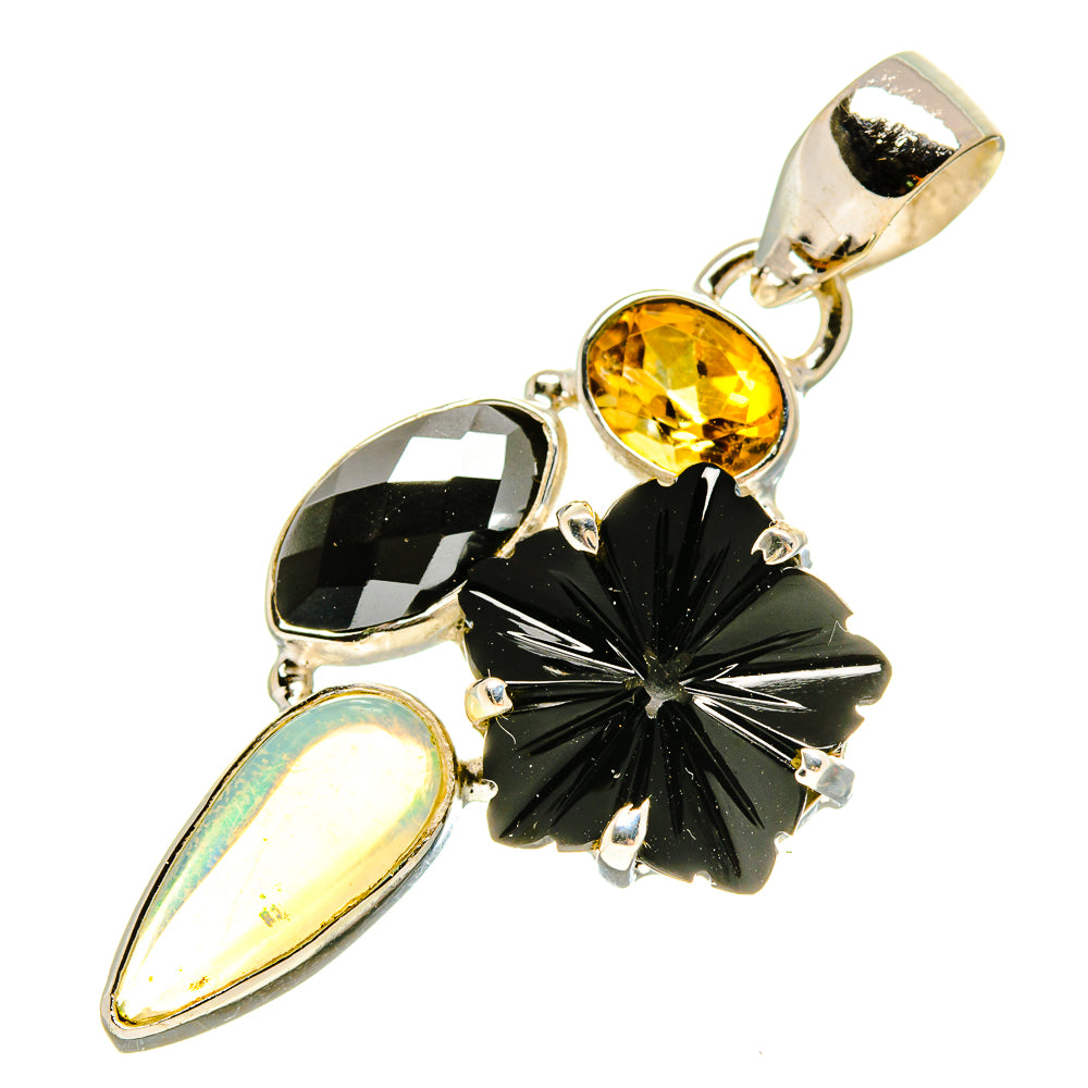 Black Onyx Pendants handcrafted by Ana Silver Co - PD757224