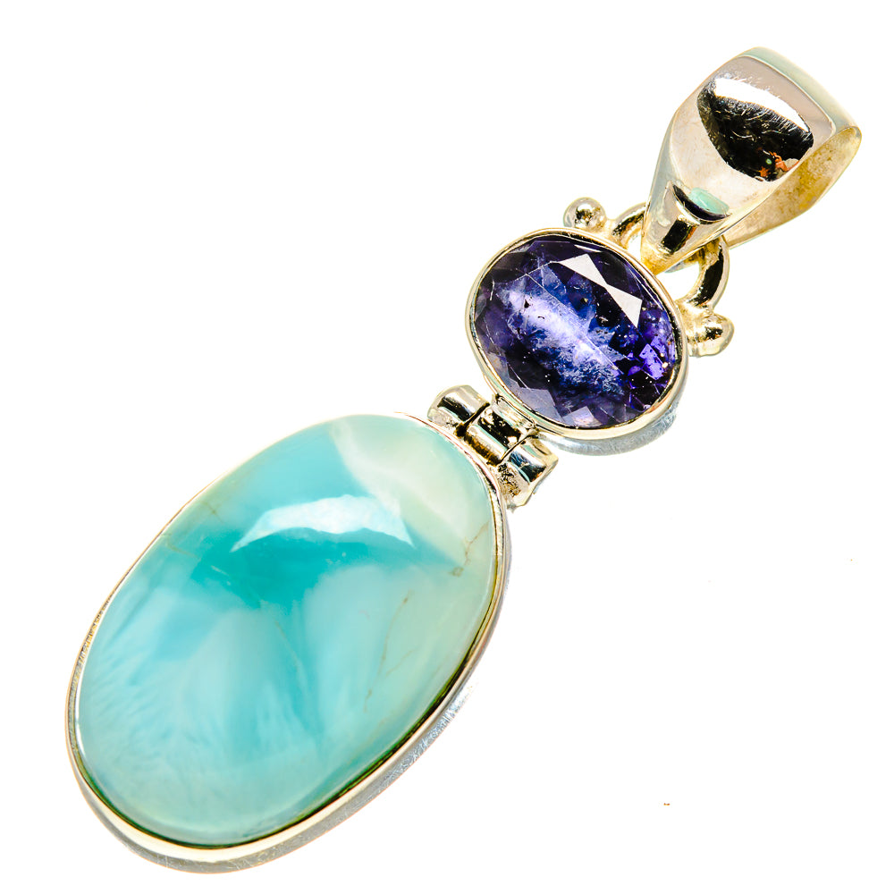 Larimar Pendants handcrafted by Ana Silver Co - PD757231