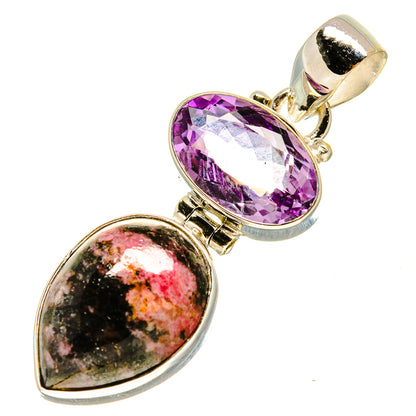 Rhodonite Pendants handcrafted by Ana Silver Co - PD757233