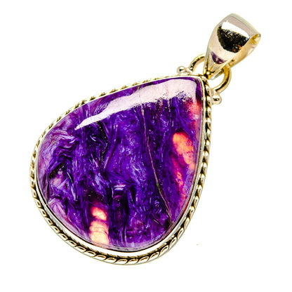 Charoite Pendants handcrafted by Ana Silver Co - PD757247