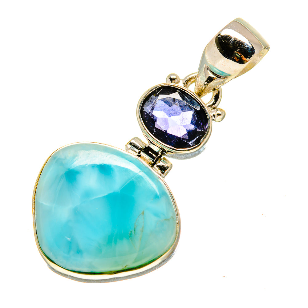 Larimar Pendants handcrafted by Ana Silver Co - PD757256
