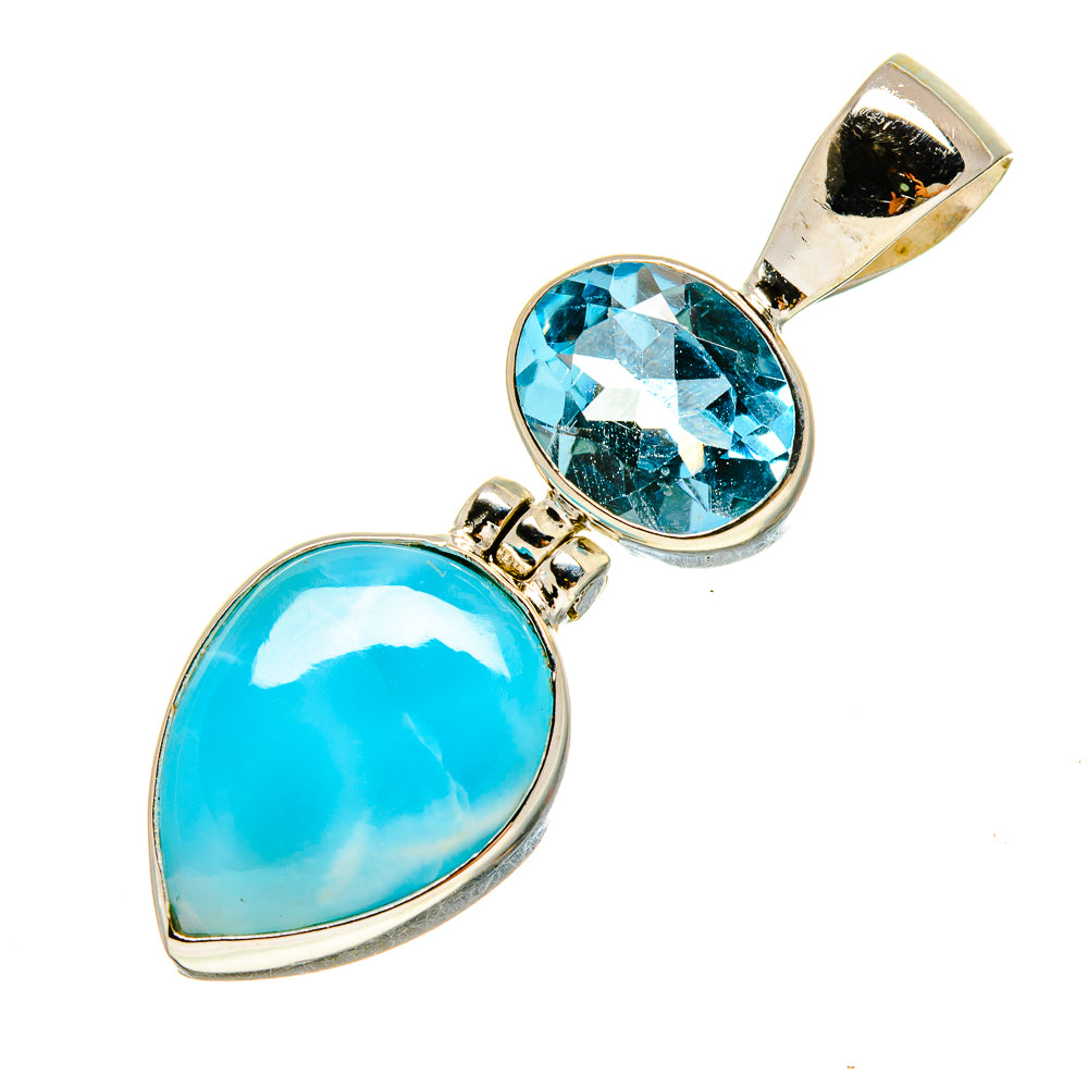 Larimar Pendants handcrafted by Ana Silver Co - PD757257