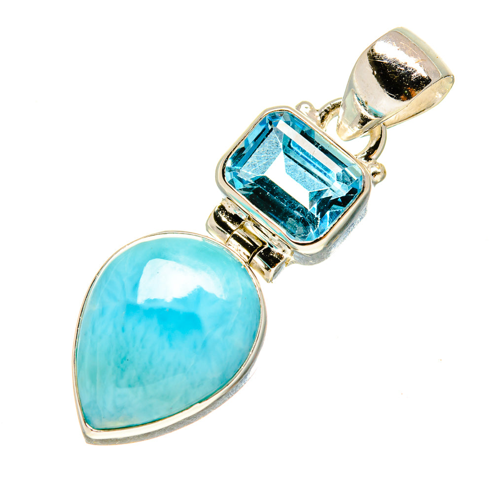 Larimar Pendants handcrafted by Ana Silver Co - PD757258