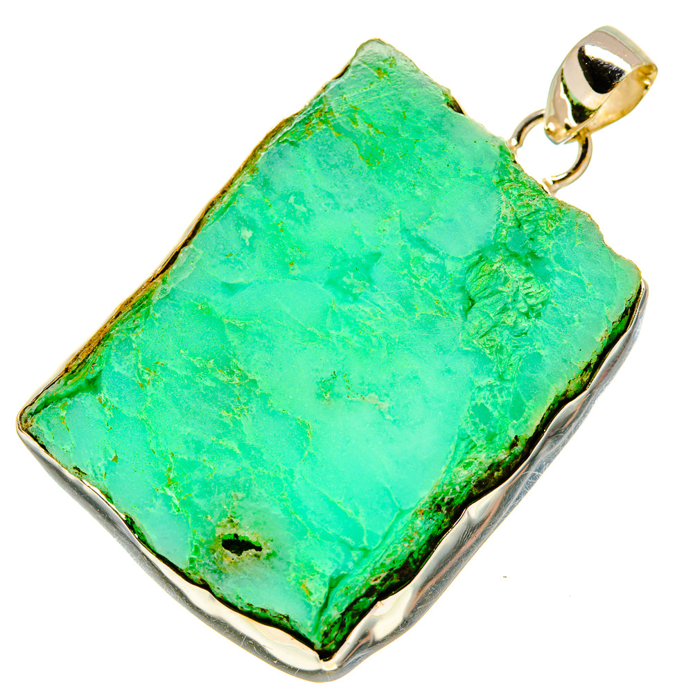 Chrysoprase Pendants handcrafted by Ana Silver Co - PD757267