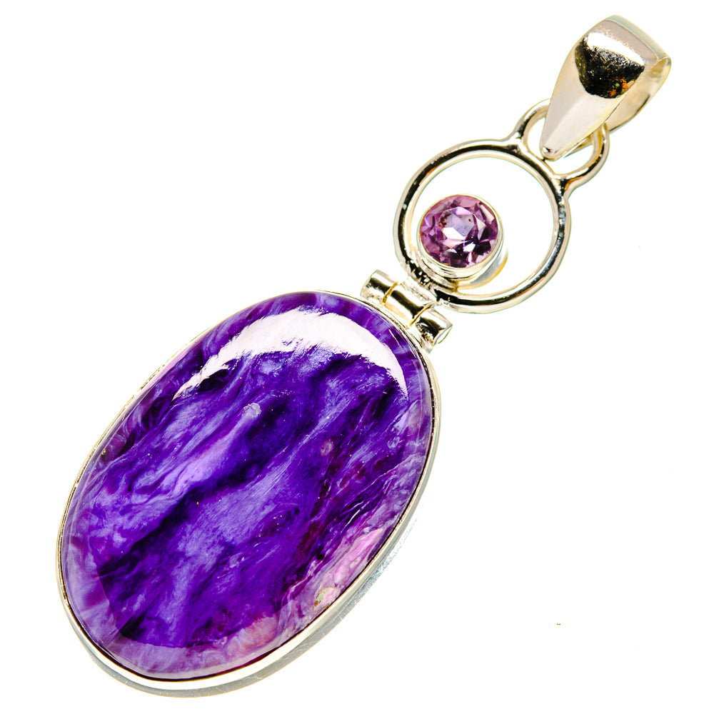 Charoite Pendants handcrafted by Ana Silver Co - PD757271
