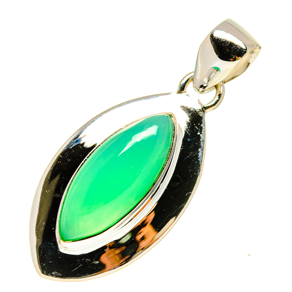 Chrysoprase Pendants handcrafted by Ana Silver Co - PD757293