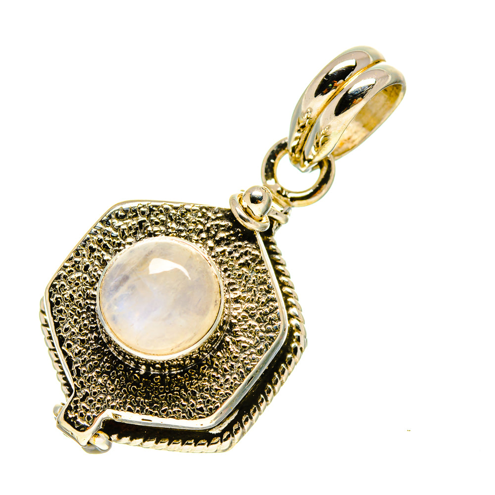 Rainbow Moonstone Pendants handcrafted by Ana Silver Co - PD757300