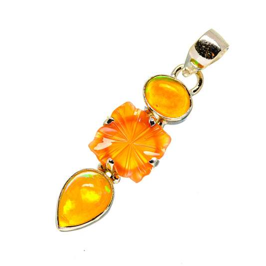 Carnelian Pendants handcrafted by Ana Silver Co - PD757335