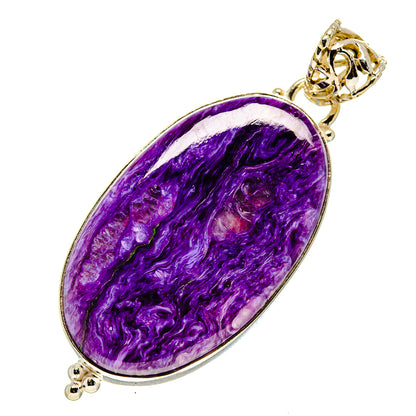 Charoite Pendants handcrafted by Ana Silver Co - PD757336