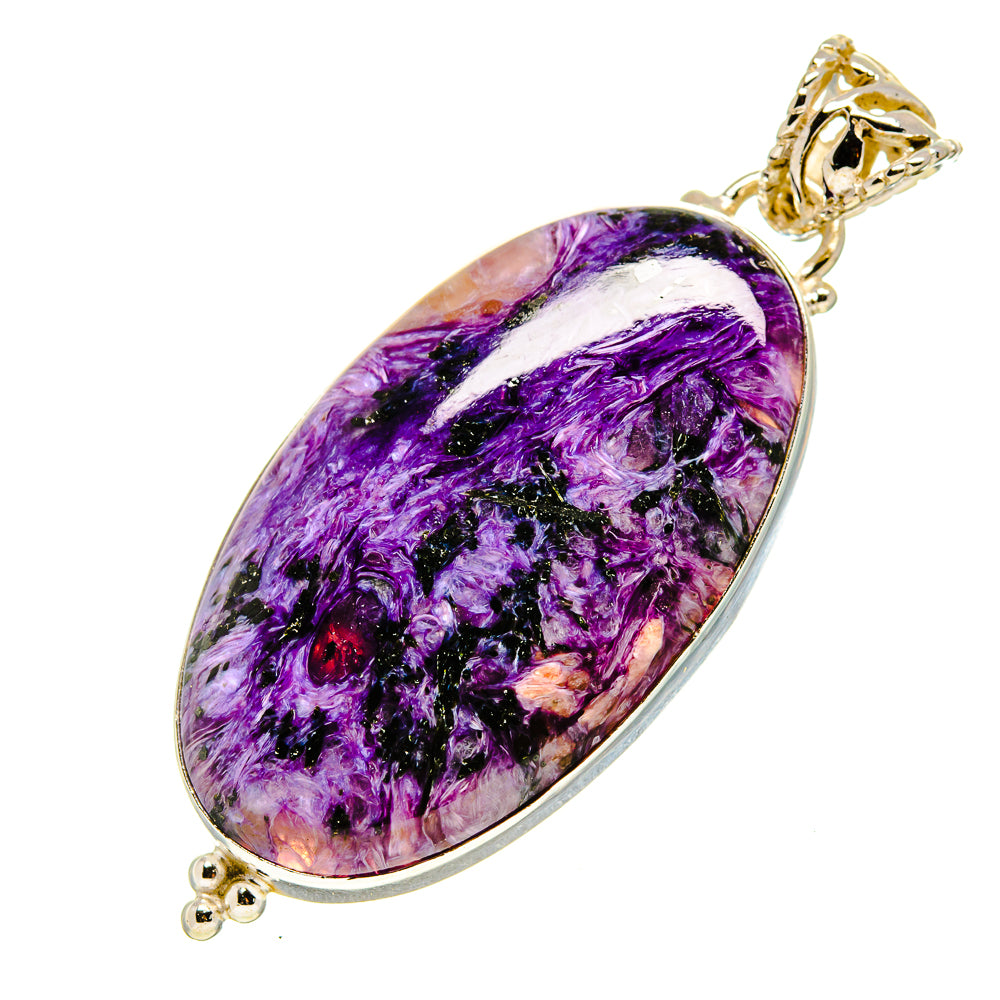 Charoite Pendants handcrafted by Ana Silver Co - PD757348