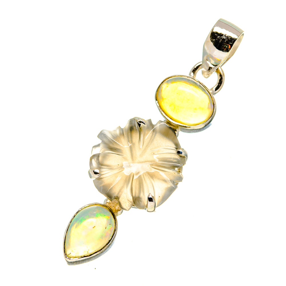 Moonstone Pendants handcrafted by Ana Silver Co - PD757352