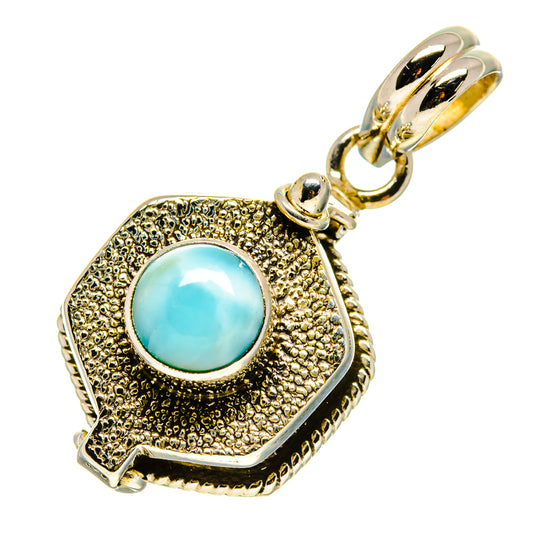 Larimar Pendants handcrafted by Ana Silver Co - PD757374