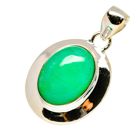 Chrysoprase Pendants handcrafted by Ana Silver Co - PD757382