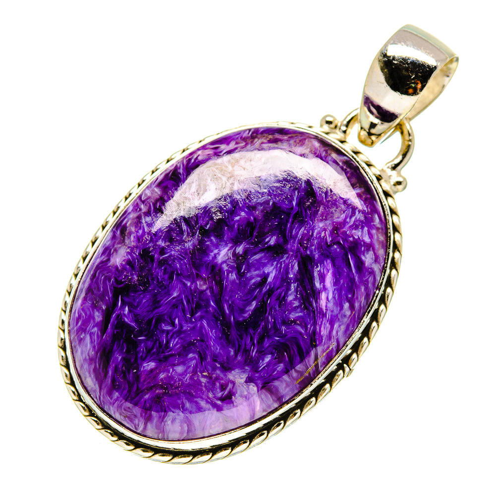 Charoite Pendants handcrafted by Ana Silver Co - PD757390