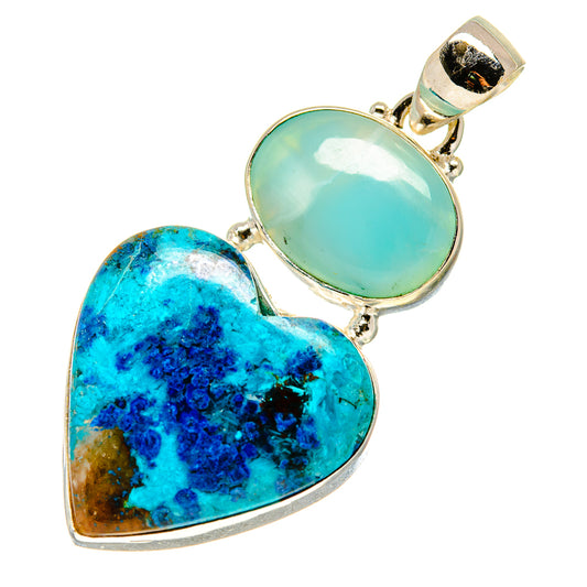 Shattuckite Pendants handcrafted by Ana Silver Co - PD757394