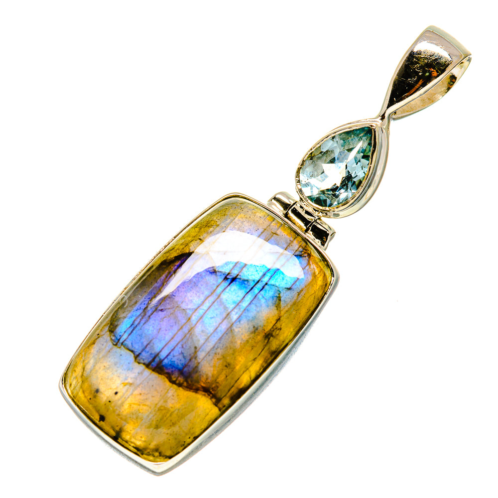Labradorite Pendants handcrafted by Ana Silver Co - PD757397