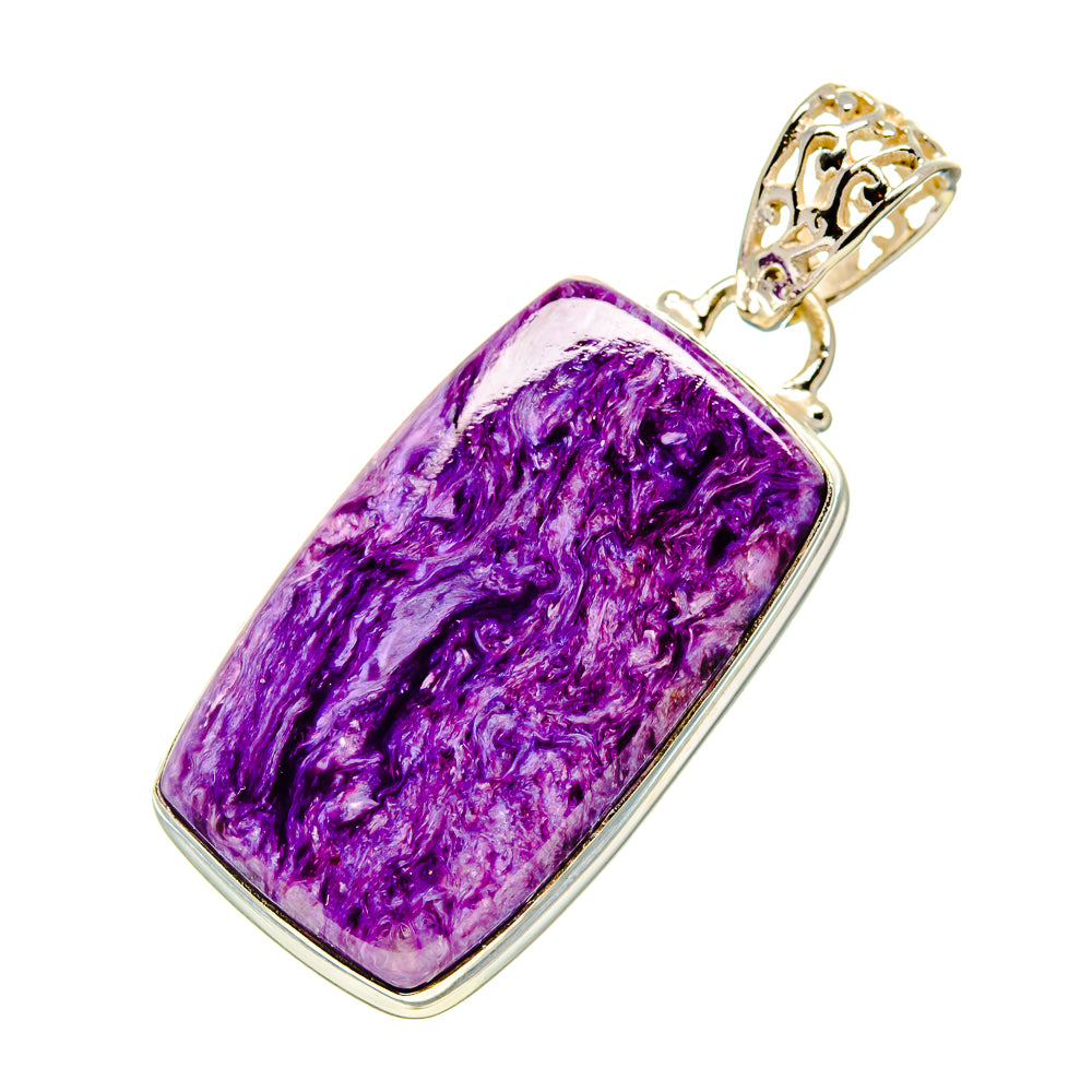 Charoite Pendants handcrafted by Ana Silver Co - PD757407