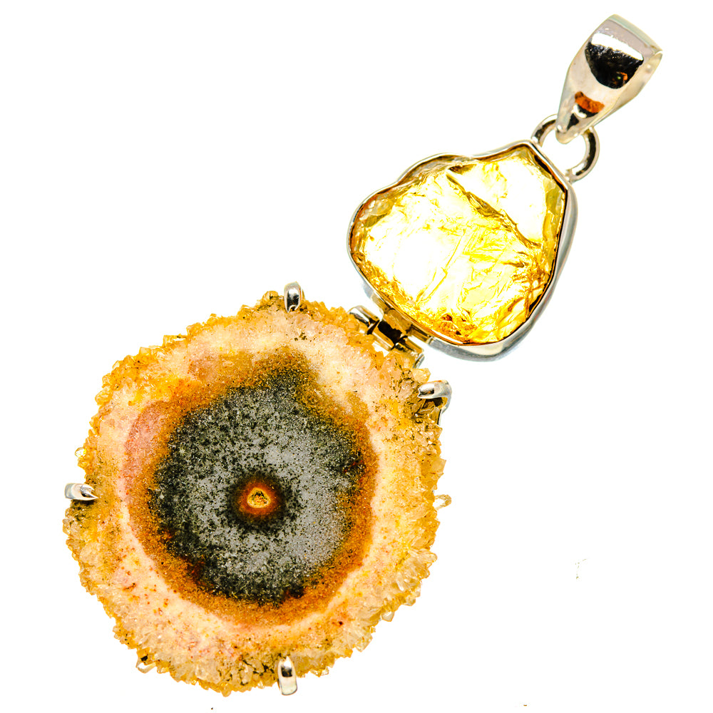 Solar Quartz Pendants handcrafted by Ana Silver Co - PD757417