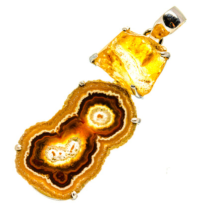 Solar Quartz Pendants handcrafted by Ana Silver Co - PD757418