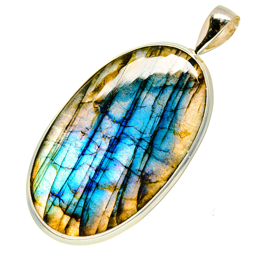 Labradorite Pendants handcrafted by Ana Silver Co - PD757419